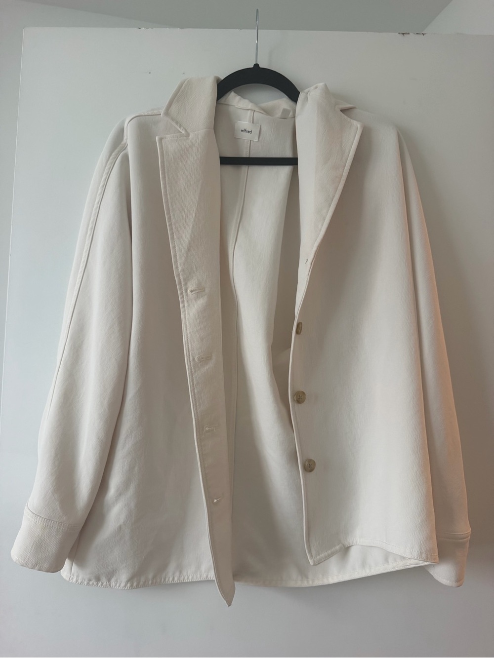 Aritzia Cream Blazer Jacket